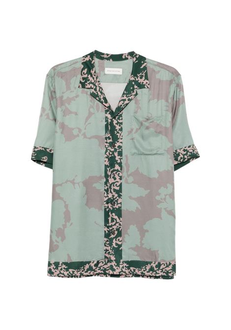 01310-carltone 3084 shirt man petrol DRIES VAN NOTEN | 261-020742-3082508